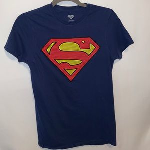 Authentic Superman Symbol T Shirt (S)
